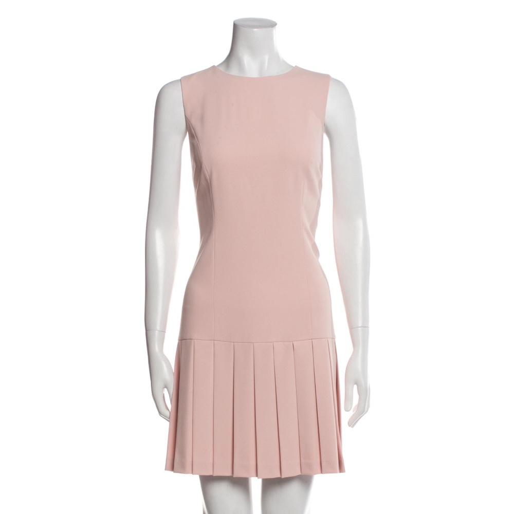 Alice + Olivia Crew Neck Mini Dress